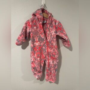 Infant Columbia fleece bunting suit